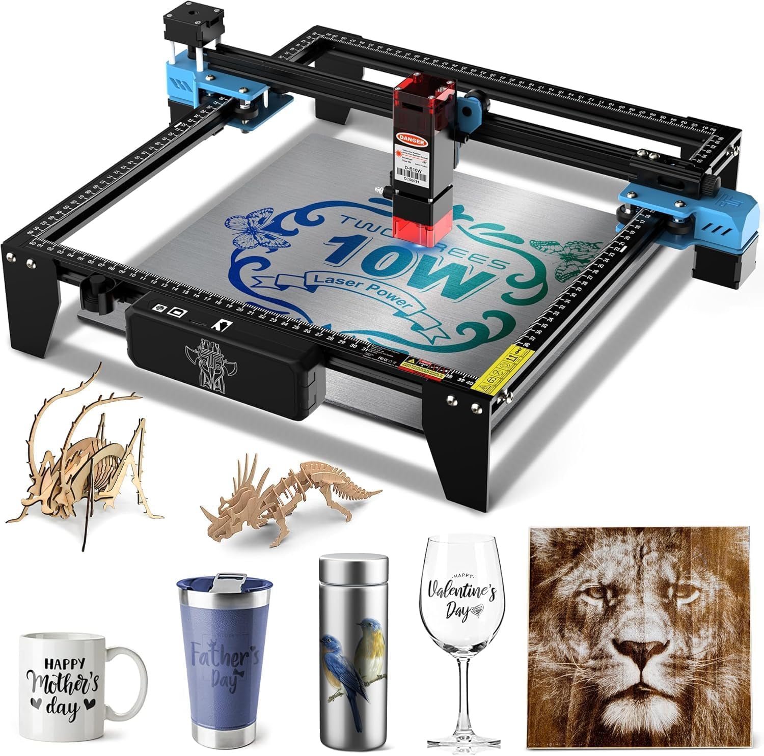 Amazon.com: Twotrees TTS-10 Pro Laser Engraver,10000mW High